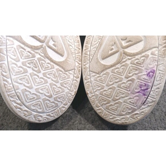 Roxy Women's Minnow Wally Mid Top Lace Up Jersey Shoe Gray Size 8 - Picture 14 of 16